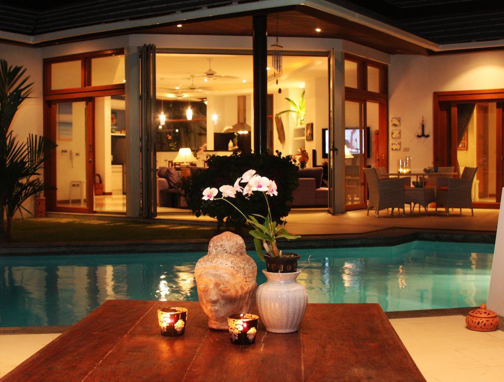 Samui Blu, Villa With Private Pool Choeng Mon Værelse billede